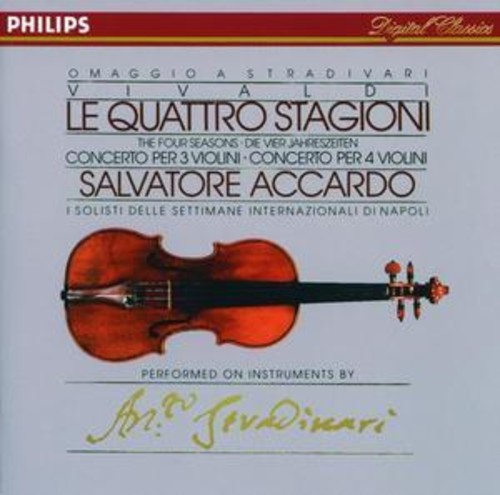 Vivaldi - Fyra Årstiderna in the group CD / Klassiskt at Bengans Skivbutik AB (619193)