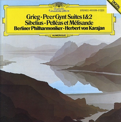 Grieg/Sibelius - Peer Gynt + Pelléas & Mélisande in the group CD / Bestsellers at Bengans Skivbutik AB (619539)