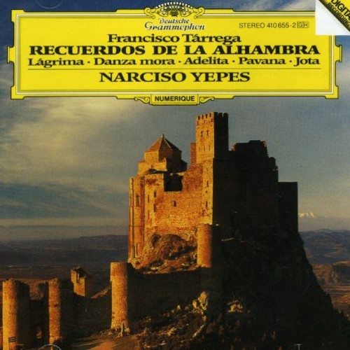 Tarrega - Recuerdos De La Alhambra in the group CD / Klassiskt at Bengans Skivbutik AB (619992)