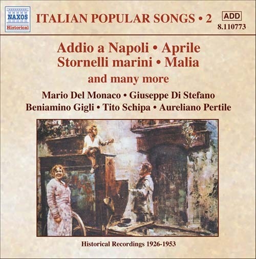 Italian Popular Songs - Volume 2 in the group CD / Bestsellers at Bengans Skivbutik AB (621393)