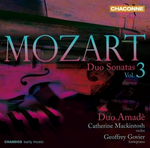 Mozart - Duo Sonatas Vol 3 in the group Externt_Lager /  at Bengans Skivbutik AB (622408)