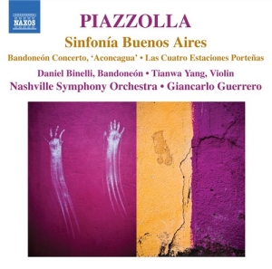 Piazzolla - Sinfonia Buenos Aires in the group CD / Övrigt at Bengans Skivbutik AB (623679)