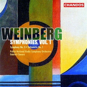 Weinberg - Symphonies Vol.1 in the group Externt_Lager /  at Bengans Skivbutik AB (624593)