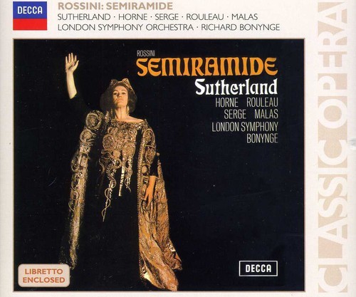 Rossini - Semiramide Kompl in the group CD / Klassiskt at Bengans Skivbutik AB (624643)
