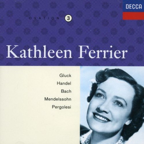 Ferrier Kathleen Alt - Sjunger Bach,Händel,Gluck Mm in the group CD / Klassiskt at Bengans Skivbutik AB (625305)
