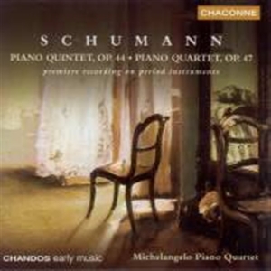 Schumann - Piano Quartets Op 44 & Op 47 in the group CD / Klassiskt at Bengans Skivbutik AB (625643)