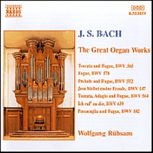 Bach Johann Sebastian - Great Organ Works in the group Externt_Lager /  at Bengans Skivbutik AB (626432)
