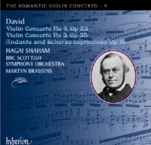 David - The Romantic Violin Concerto Vol 9 in the group Externt_Lager /  at Bengans Skivbutik AB (626571)