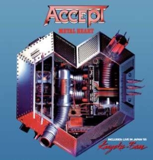 Accept - Metal Heart/Kaizoku-Ban - Live In J in the group Minishops / Accept at Bengans Skivbutik AB (627030)