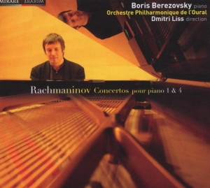 Boris Berezovsky & Dmitri Liss - Rachmaninov Concertos Pour Piano 1 & 4 in the group CD / Klassiskt,Övrigt at Bengans Skivbutik AB (627679)