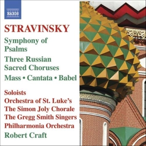 Stravinsky - Symphony Of Psalm in the group Externt_Lager /  at Bengans Skivbutik AB (627880)