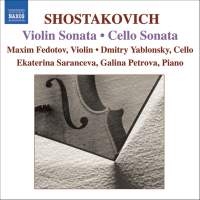 Shostakovich - Cello And Violin Sonatas in the group Externt_Lager /  at Bengans Skivbutik AB (627881)