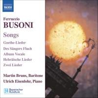 Busoni - Songs in the group CD / Klassiskt at Bengans Skivbutik AB (627889)