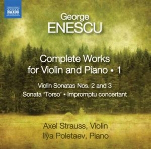 Enescu - Violin Works Vol 1 in the group Externt_Lager /  at Bengans Skivbutik AB (628233)