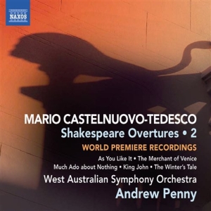 Castelnuovo-Tedesco - Shakespeare Overtures Vol 2 in the group Externt_Lager /  at Bengans Skivbutik AB (629322)