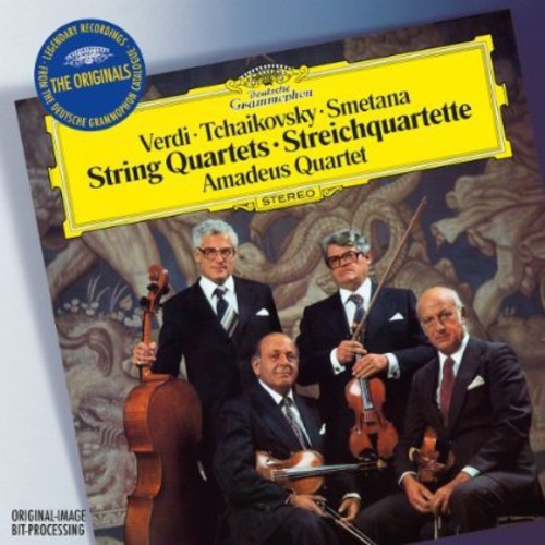 Verdi/ Tjajkovskij/ Smetana - Stråkkvartetter in the group CD / Klassiskt at Bengans Skivbutik AB (629729)