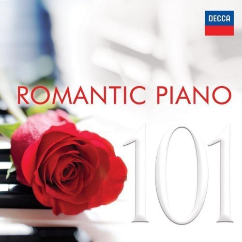 Blandade Artister - 101 Romantic Piano Music - 6Cd in the group CD / Klassiskt at Bengans Skivbutik AB (629747)