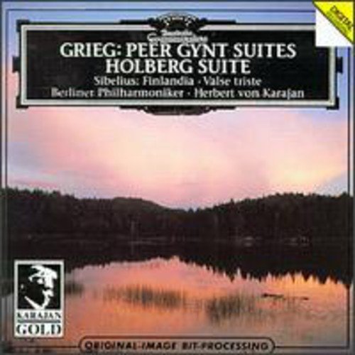 Grieg - Peer Gynt + Holbergsvit Mm in the group CD / Klassiskt at Bengans Skivbutik AB (630644)