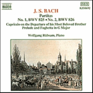 Bach Johann Sebastian - Partitas 1 & 2 in the group Externt_Lager /  at Bengans Skivbutik AB (630660)