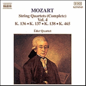 Mozart Wolfgang Amadeus - String Quartets Vol 4 in the group Externt_Lager /  at Bengans Skivbutik AB (630670)