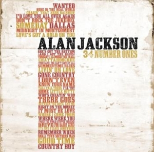 Jackson Alan - 34 Number Ones in the group CD / CD Country at Bengans Skivbutik AB (630758)