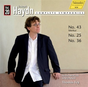 Haydn - Symphonies No 43/25/36 in the group Externt_Lager /  at Bengans Skivbutik AB (631557)