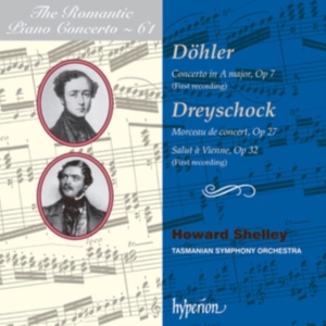 Döhler / Dreyschock - The Romantic Piano Concerto Vol 61 in the group Externt_Lager /  at Bengans Skivbutik AB (631664)
