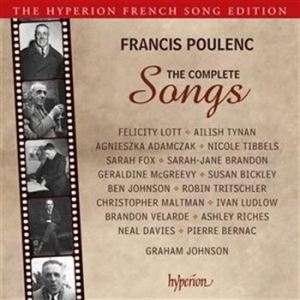 Poulenc Francis - The Complete Songs in the group Externt_Lager /  at Bengans Skivbutik AB (631674)