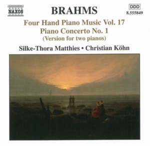 Brahms - 4 Hands Piano Music Vol.17 in the group Externt_Lager /  at Bengans Skivbutik AB (632862)
