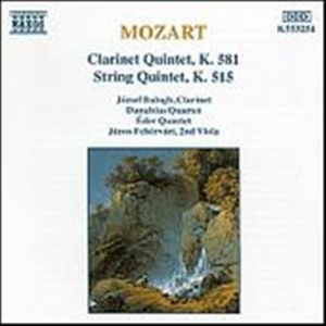 Mozart Wolfgang Amadeus - Clarinet Quintet in the group Externt_Lager /  at Bengans Skivbutik AB (633682)