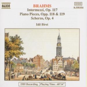 Brahms Johannes - Piano Pieces Opp 117-119 in the group Externt_Lager /  at Bengans Skivbutik AB (635476)