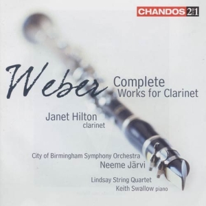 Weber - Complete Clarinet Works in the group Externt_Lager /  at Bengans Skivbutik AB (636425)