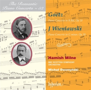 Goetz / Wieniawski - The Romantic Piano Concerto Vol 52 in the group CD / Klassiskt at Bengans Skivbutik AB (636716)