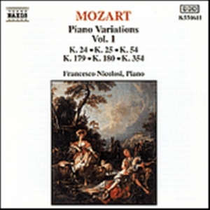 Mozart Wolfgang Amadeus - Piano Variations Vol 1 in the group Externt_Lager /  at Bengans Skivbutik AB (636730)