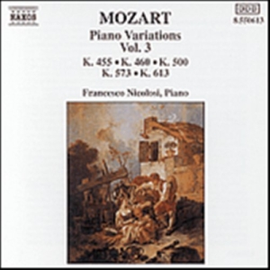 Mozart Wolfgang Amadeus - Piano Variations Vol 3 in the group Externt_Lager /  at Bengans Skivbutik AB (636732)