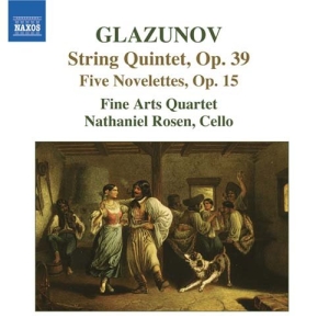 Glazunov: Fine Arts Quartet - 5 Novelettes For String Quartet in the group Externt_Lager /  at Bengans Skivbutik AB (637272)