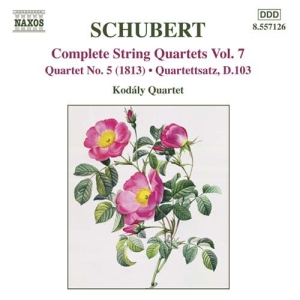 Schubert: Kódaly Quartet - String Quartets Vol.7 in the group Externt_Lager /  at Bengans Skivbutik AB (637708)
