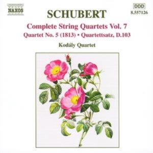 Schubert: Kódaly Quartet - String Quartets Vol.7 in the group Externt_Lager / at Bengans Skivbutik AB (637708)