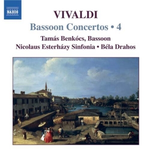 Vivaldi:  Drahos - Bassoon Concertos Vol.4 in the group Externt_Lager /  at Bengans Skivbutik AB (637709)
