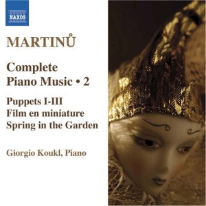 Martinu: Giorgio Koukl - Piano Music Vol.2 in the group Externt_Lager /  at Bengans Skivbutik AB (637715)