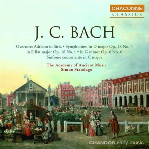J.C. Bach - Symphonies 4 & 6 / Symphony Fo in the group Externt_Lager /  at Bengans Skivbutik AB (637823)