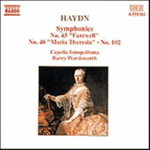 Haydn Joseph - Symphonies 45 48 & 102 in the group Externt_Lager /  at Bengans Skivbutik AB (638042)