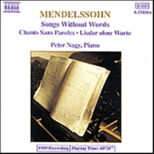 Mendelssohn Felix - Songs Without Words in the group Externt_Lager /  at Bengans Skivbutik AB (638073)