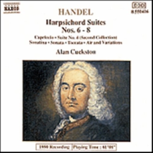 Handel George Frideric - Harpsichord Suites 6-8 in the group CD / Klassiskt at Bengans Skivbutik AB (638093)