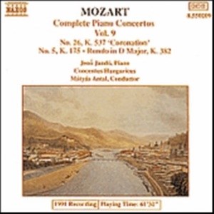 Mozart Wolfgang Amadeus - Complete Piano Concertos Vol 9 in the group Externt_Lager /  at Bengans Skivbutik AB (638112)