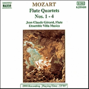 Mozart Wolfgang Amadeus - Flute Quartets 1-4 in the group Externt_Lager /  at Bengans Skivbutik AB (638227)