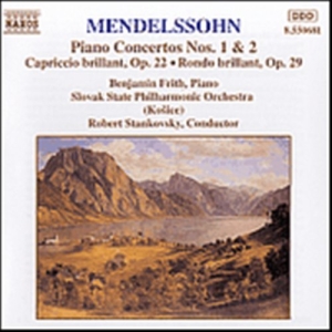 Mendelssohn Felix - Piano Concertos 1 & 2 in the group Externt_Lager /  at Bengans Skivbutik AB (638346)