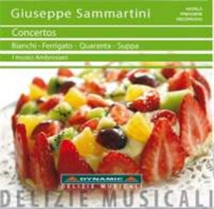 Sammartini - Concertos in the group Externt_Lager /  at Bengans Skivbutik AB (639975)