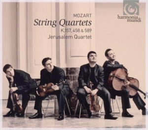 Mozart Wolfgang Amadeus - String Quartet K157,458,589 in the group CD / Klassiskt,Övrigt at Bengans Skivbutik AB (640083)