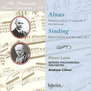 Alnaes & Sinding/Lane Piers - The Romantic Piano Concerto 42 in the group Externt_Lager /  at Bengans Skivbutik AB (640388)